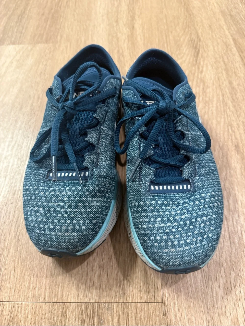Under Armour Teal and Navy Women's Running Sneakers